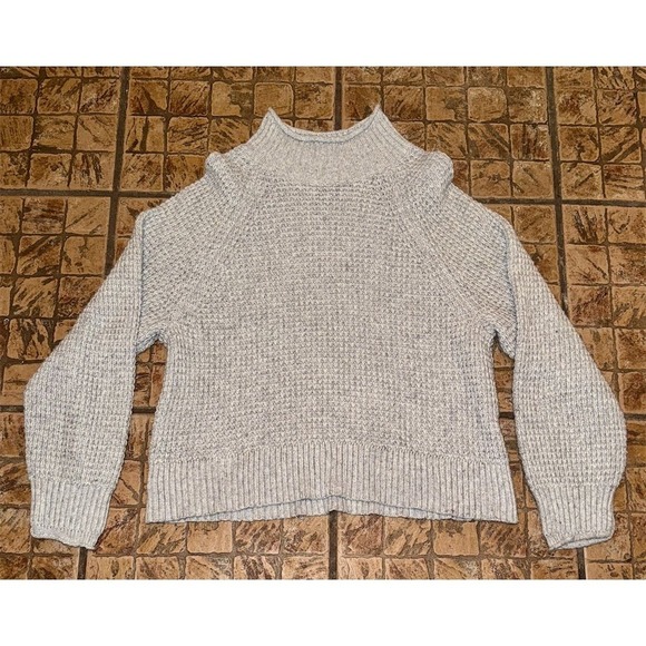 American Eagle Outfitters Sweaters - fisherman's sweater‎ American Eagle coastal Women's Pullover L Mock Neck chunky